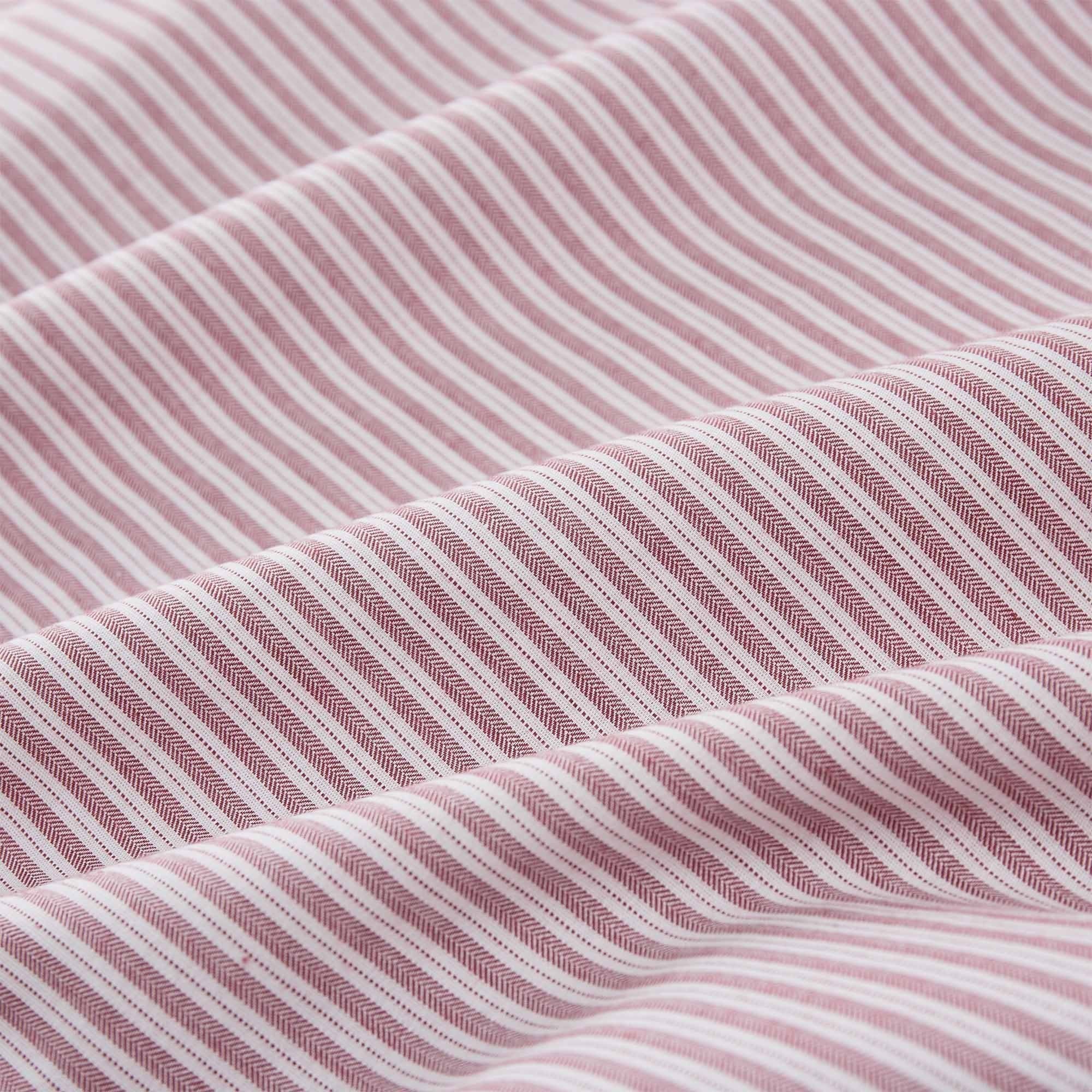 Kissenbezug Izeda [Dunkelrot/Wei]