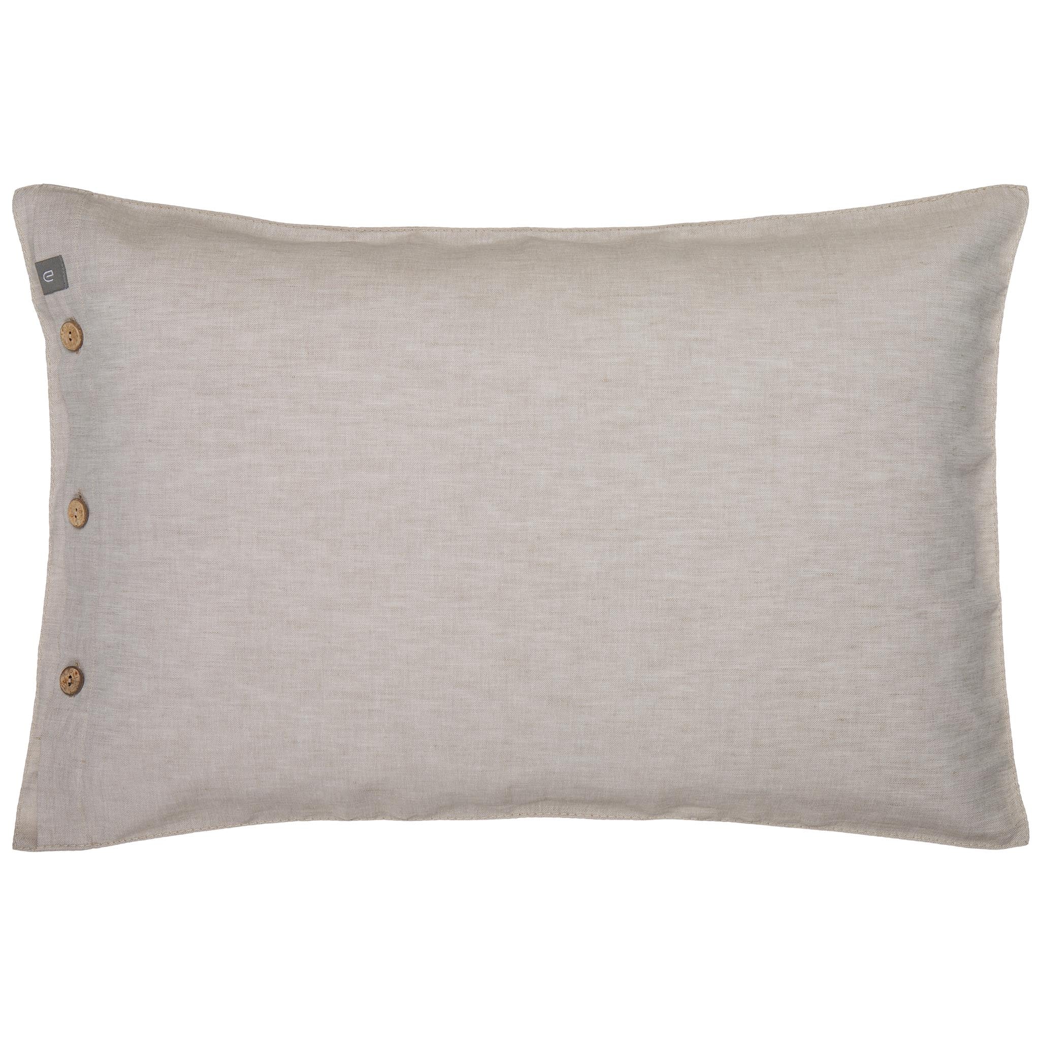 Leinen-Baumwoll-Kissenhülle Tolosa [Natur]