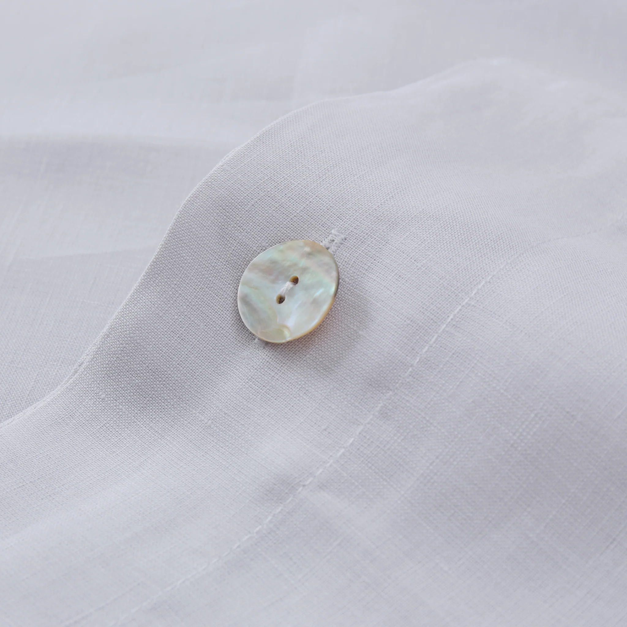 Leinen-Bettwsche Bellvis [Hellgrau]