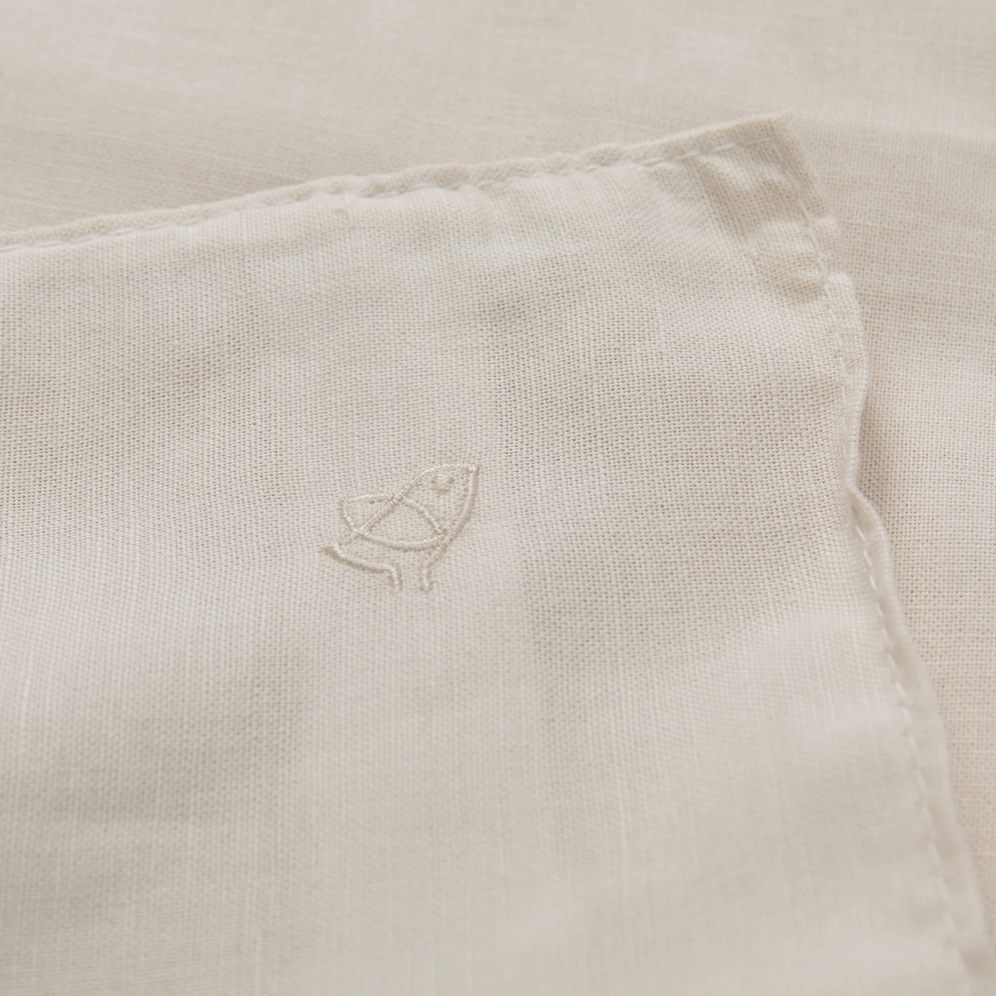 Hanf-Baumwoll-Bettwsche-Set Serena [Hellbeige]