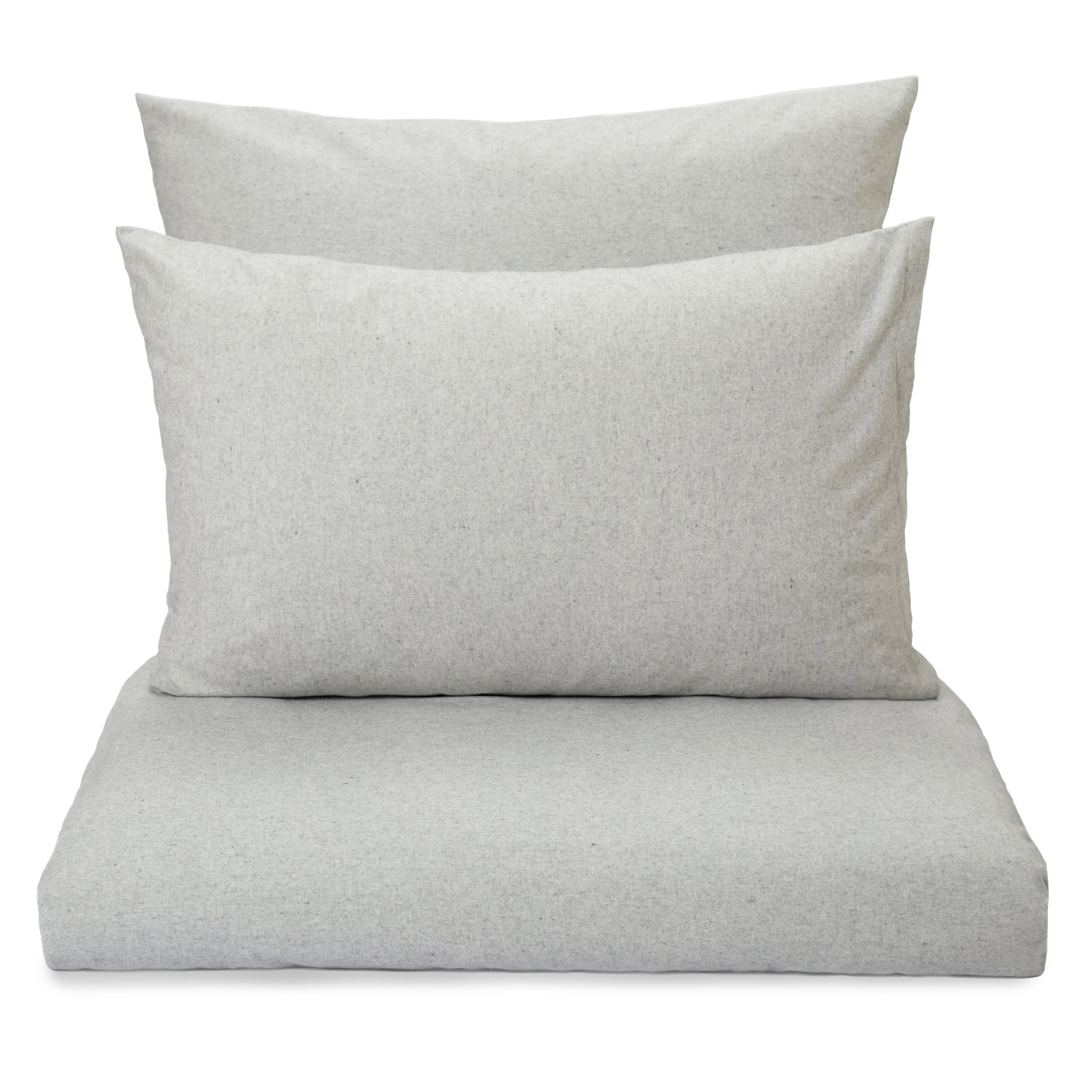 Flanellbettwsche-Set Melloa [Hellgrau]