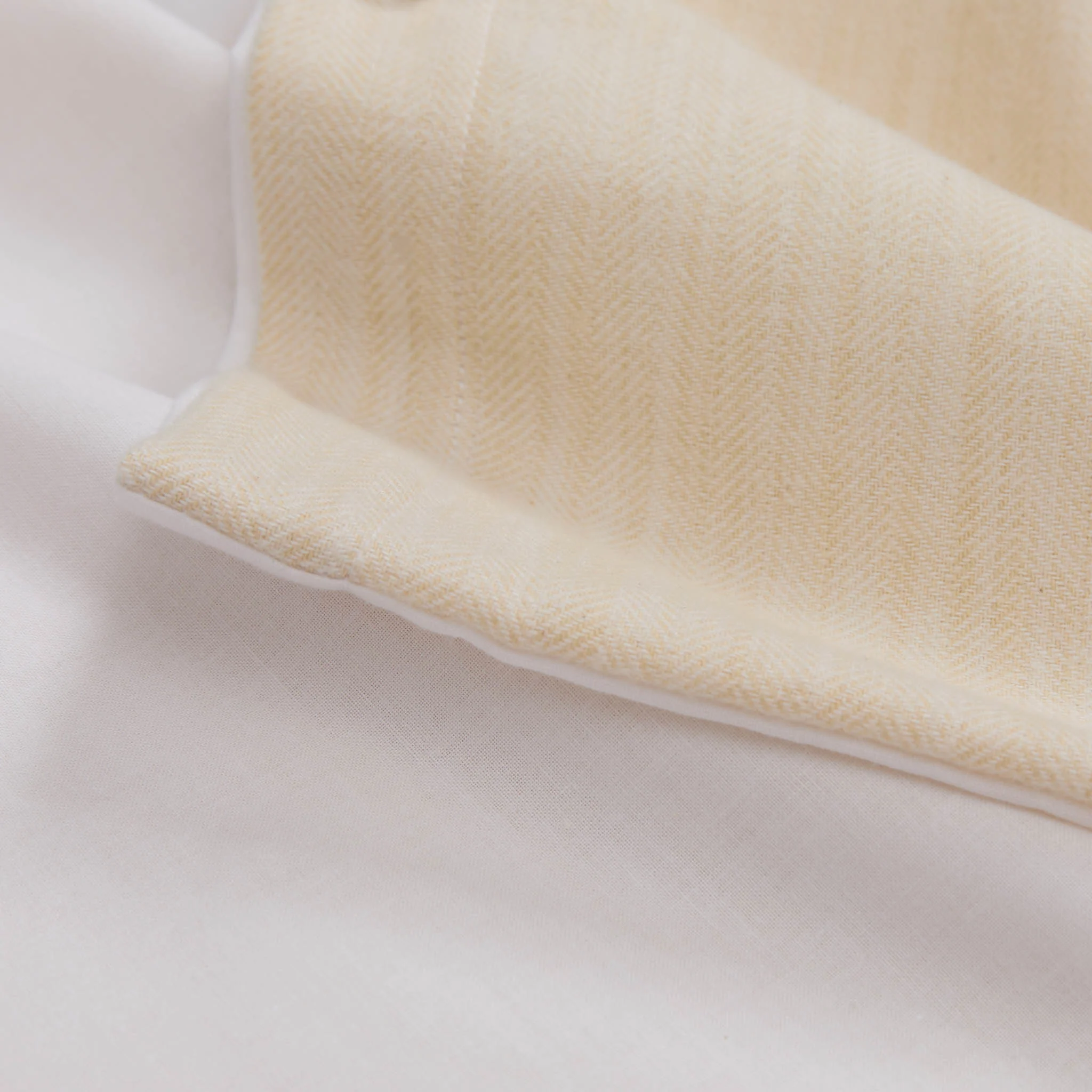 Baumwoll-TENCEL Lyocell-Bettwsche Elvas [Beige & Naturwei]