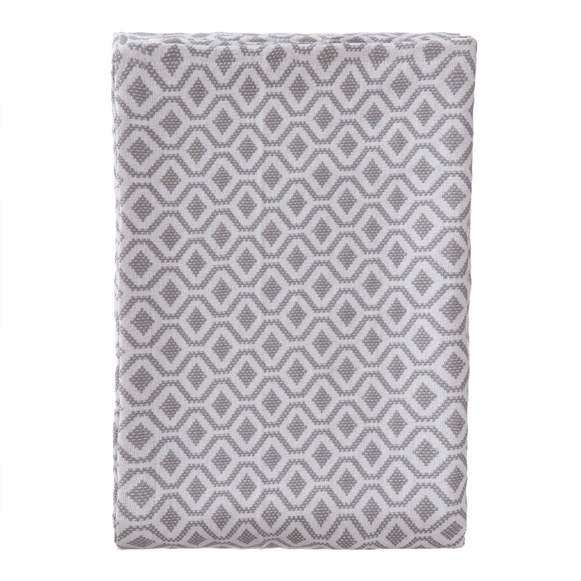 Tagesdecke Viana [Grau/Wei]