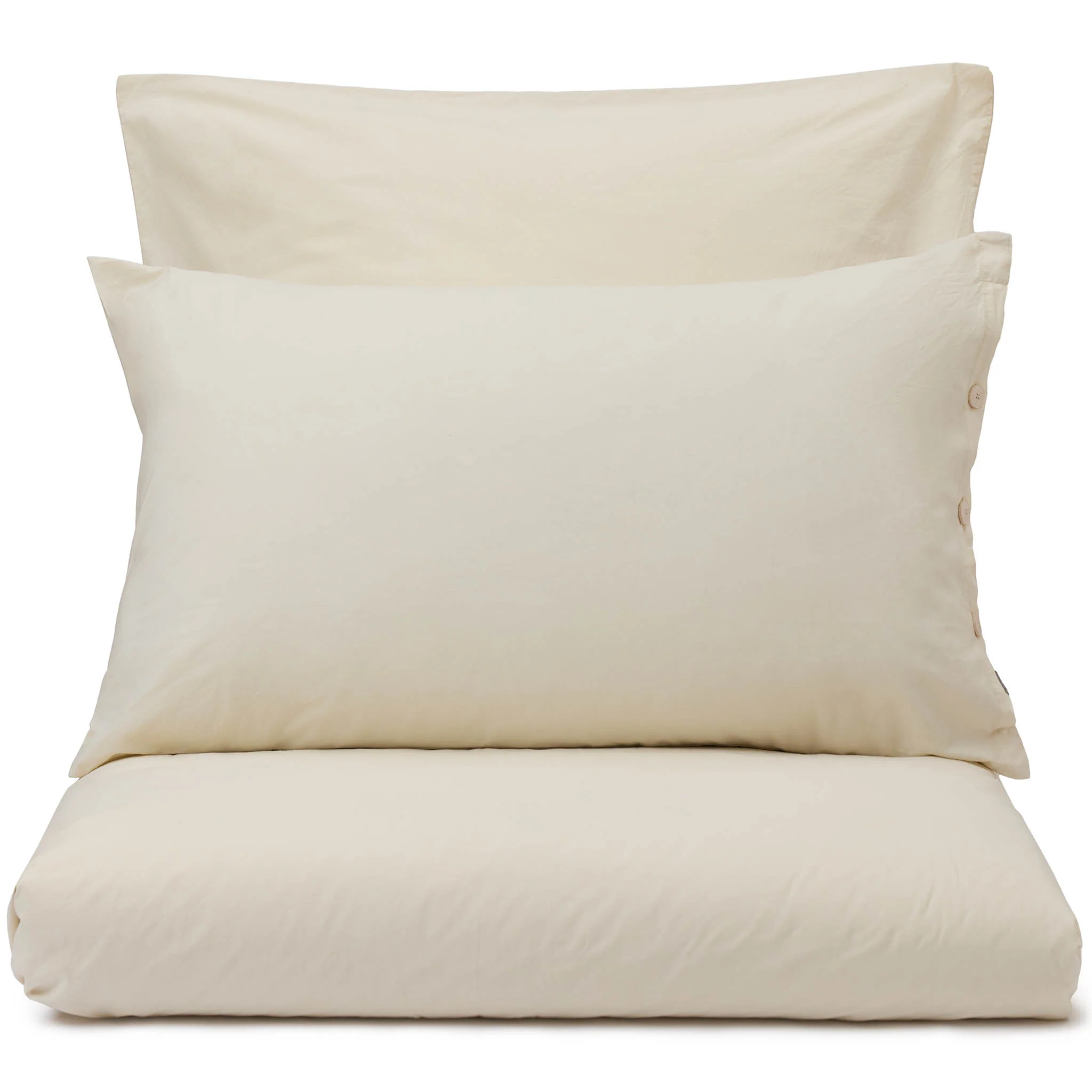 Bio-Baumwoll-Bettwsche Evora [Creme]