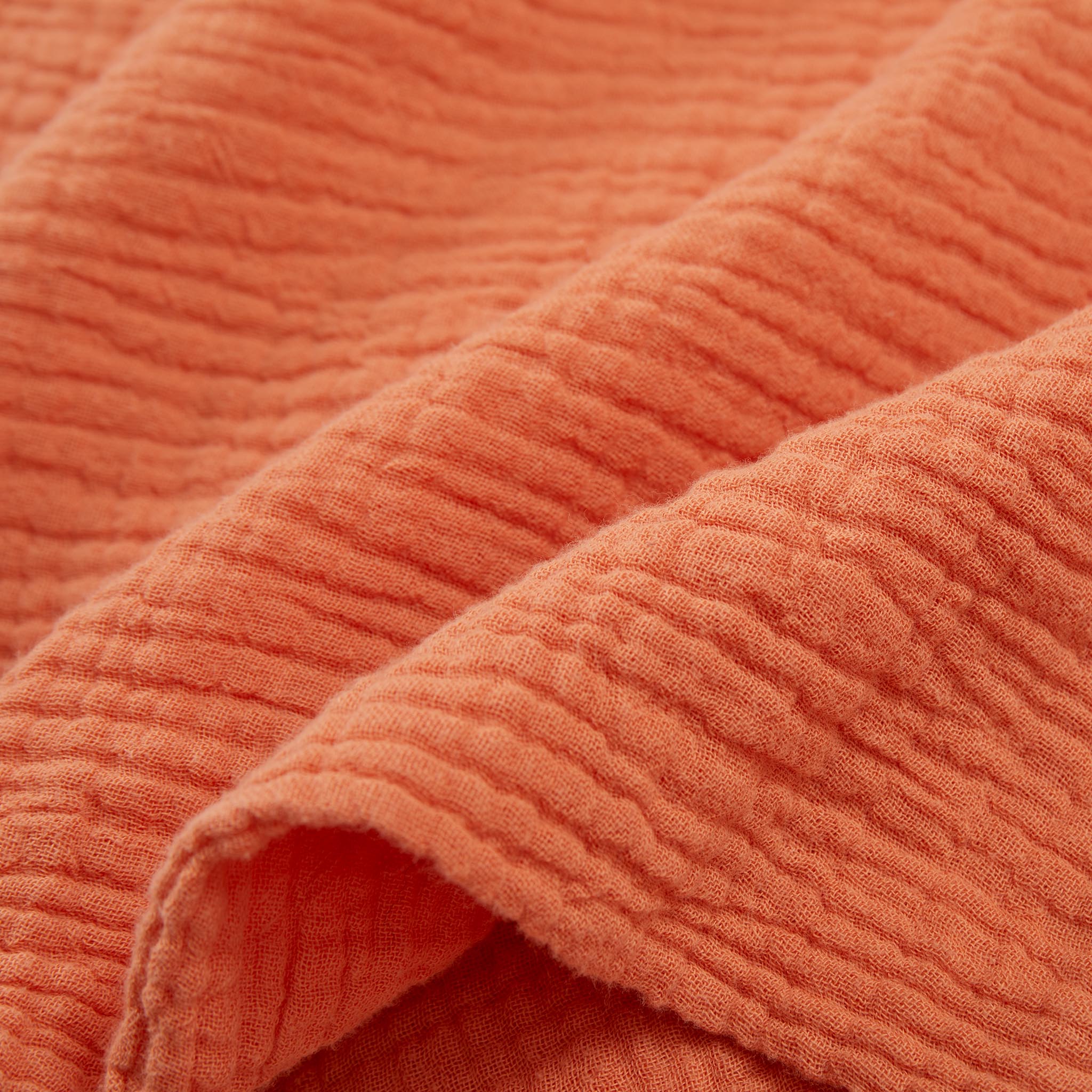 Musselin-Bettwsche-Set Trofa [Mandarine]