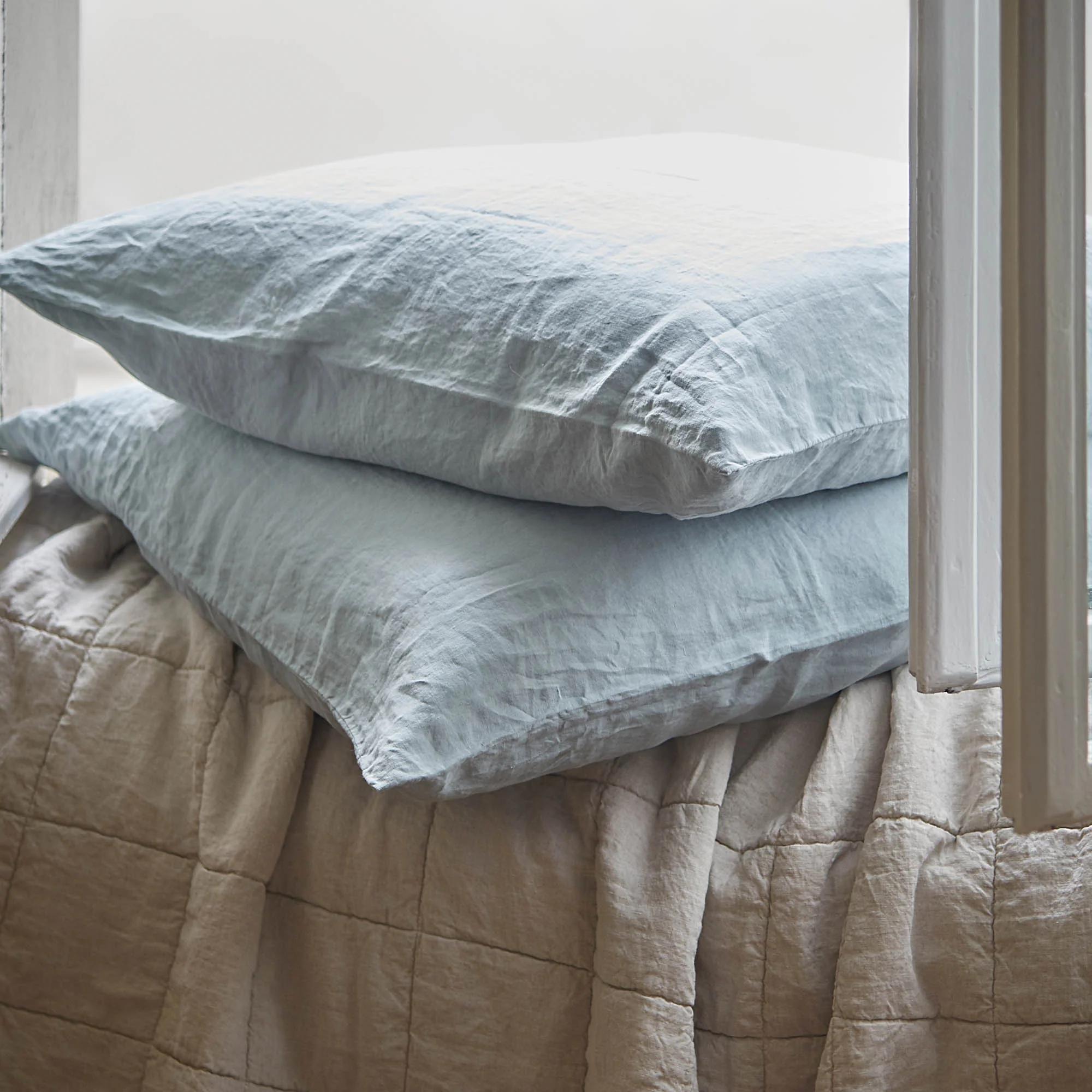 Leinen-Bettwsche Mafalda [Helles Grüngrau]