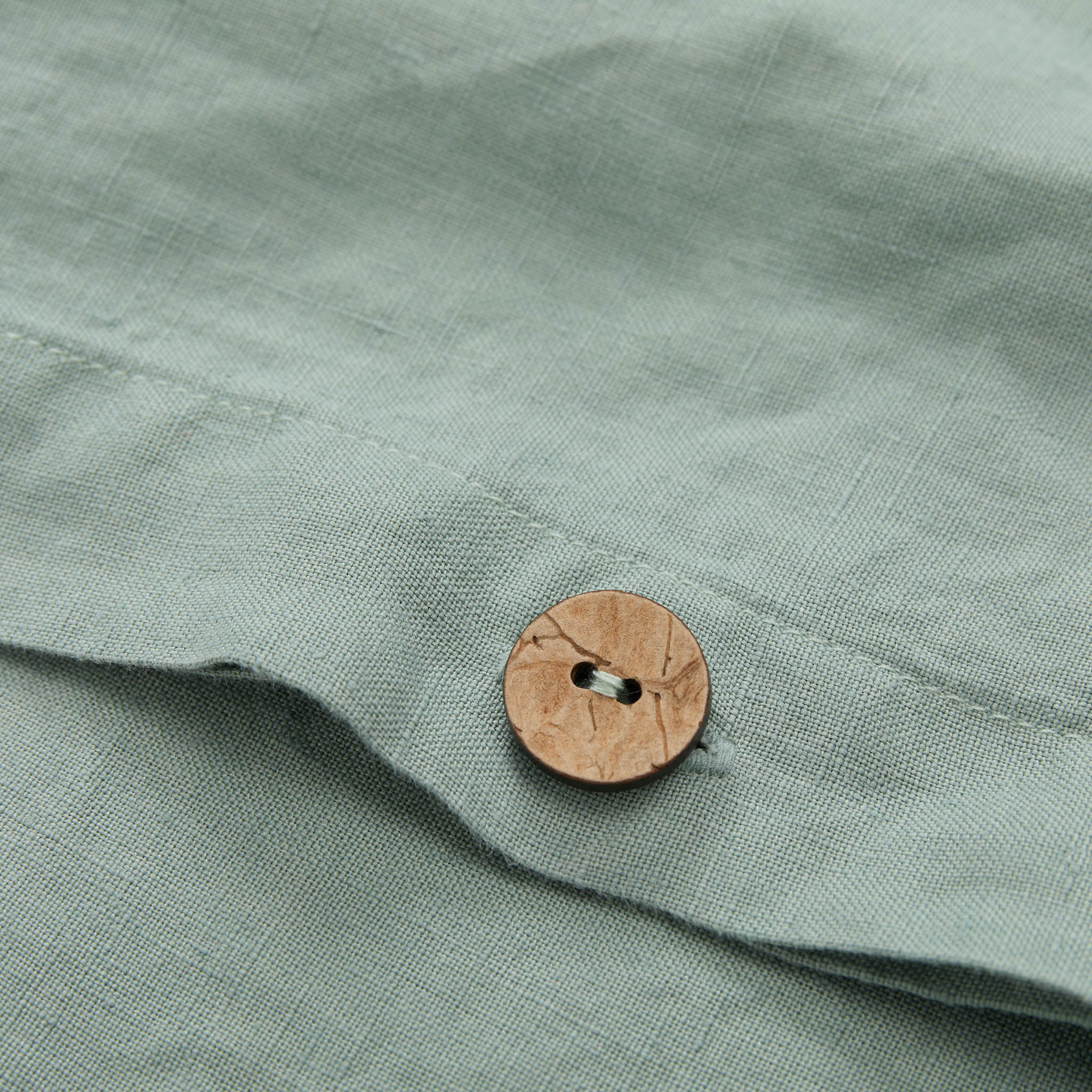 Leinen-Bettwsche Mafalda [Salbeigrün]