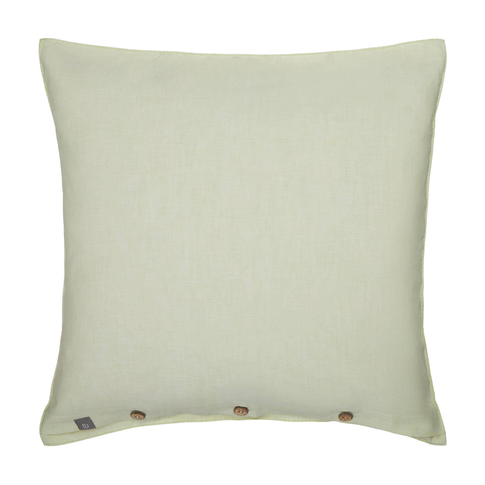 Leinen-Baumwoll-Kissenhülle Tolosa [Zarte Limette]