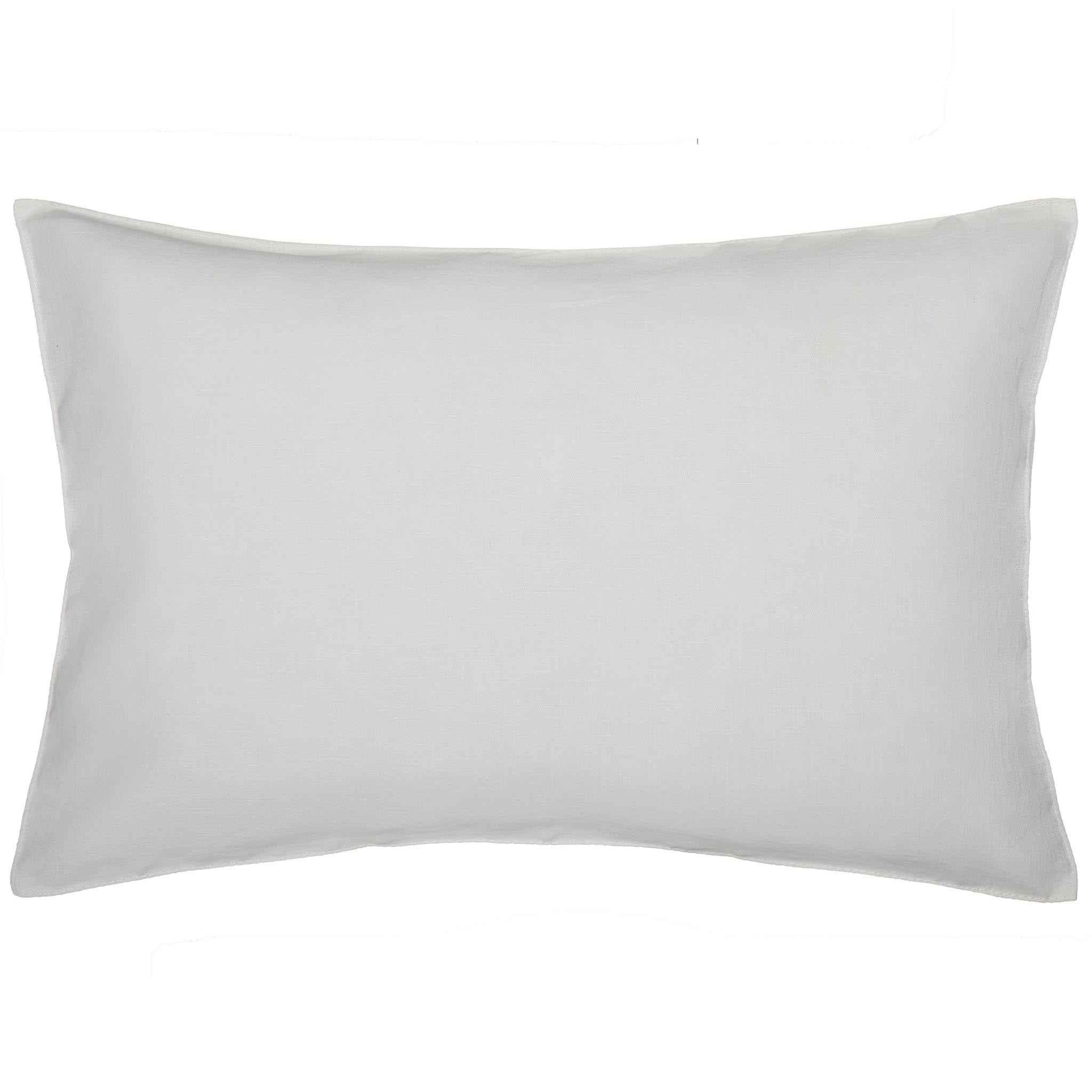 Leinen-Baumwoll-Kissenhülle Tolosa [Wei]