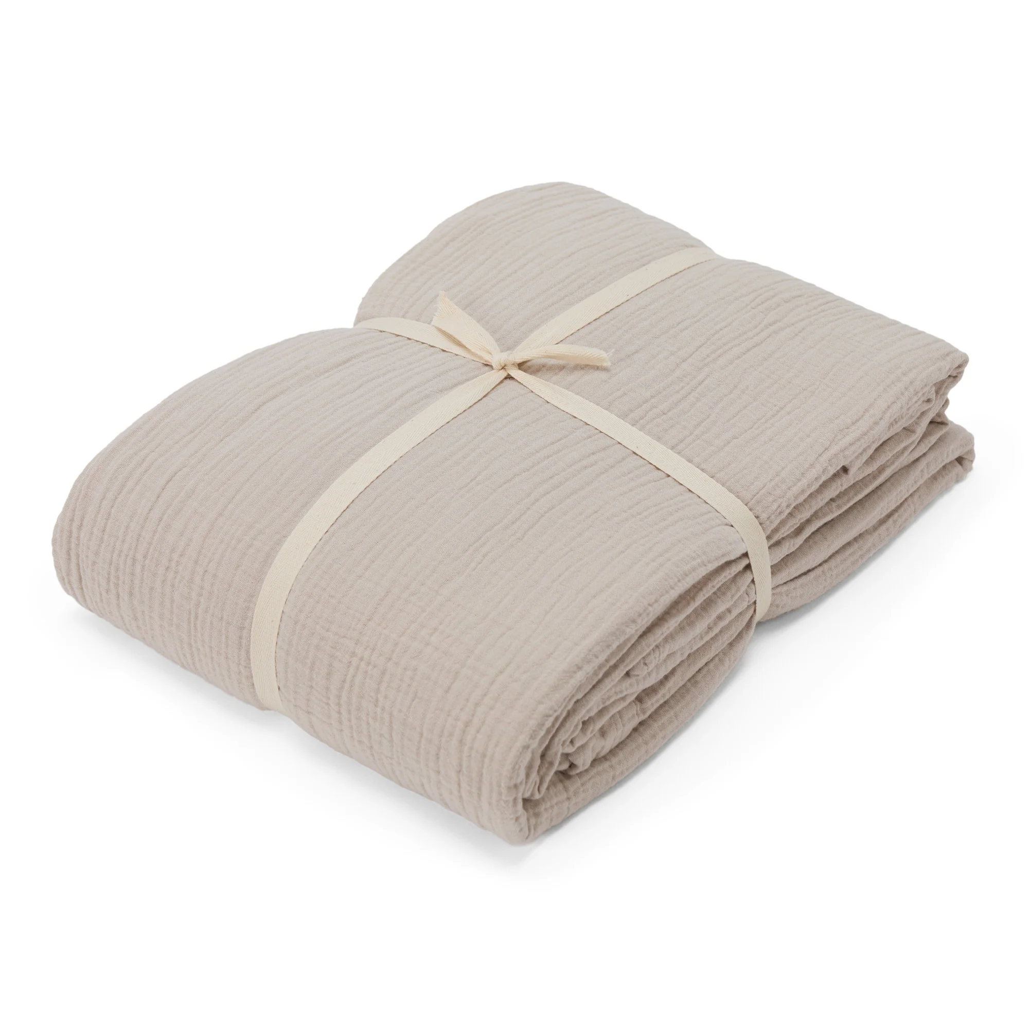 Musselin-Kinderbettwsche-Set Mondimi [Natur]