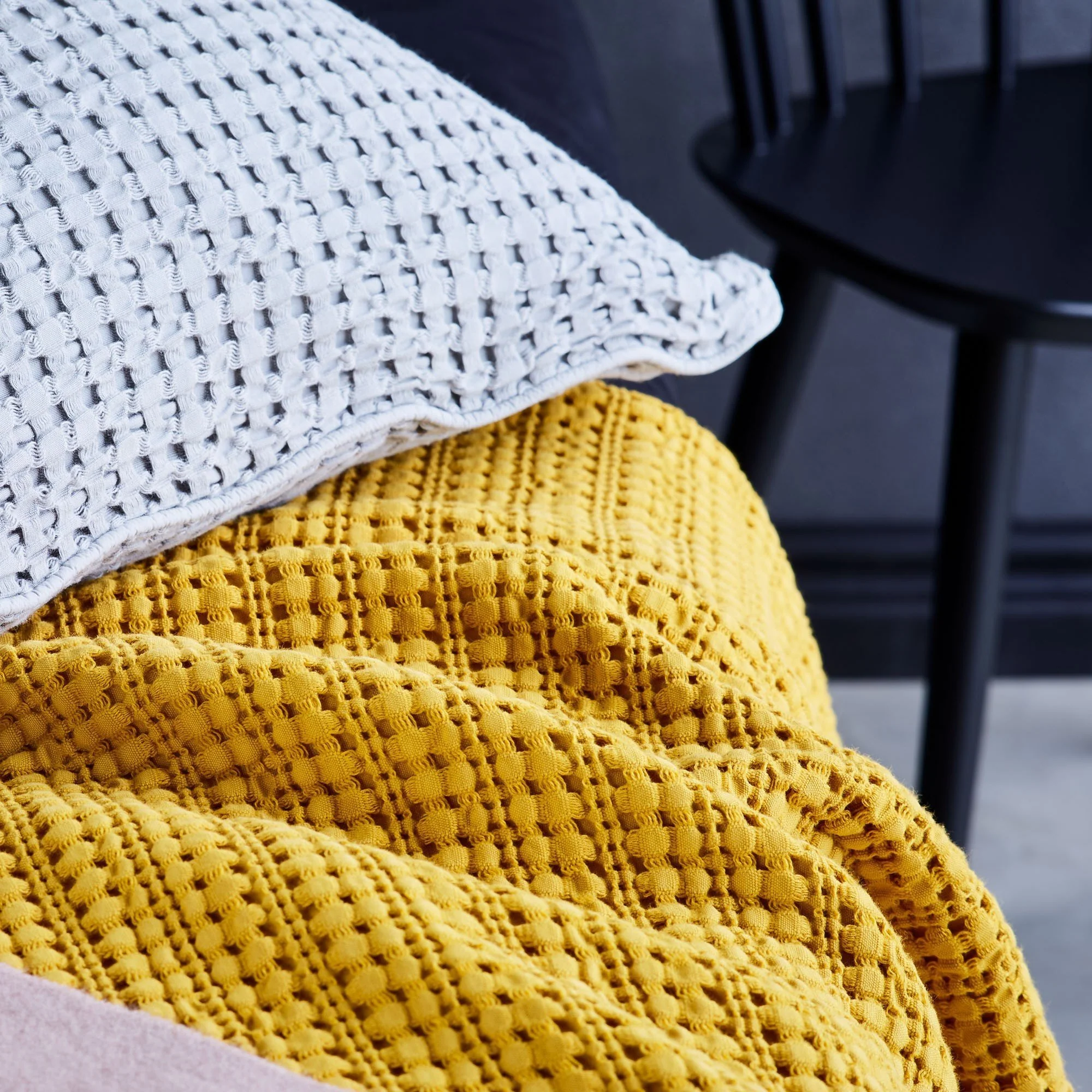 Tagesdecke Anadia [Senfgelb]