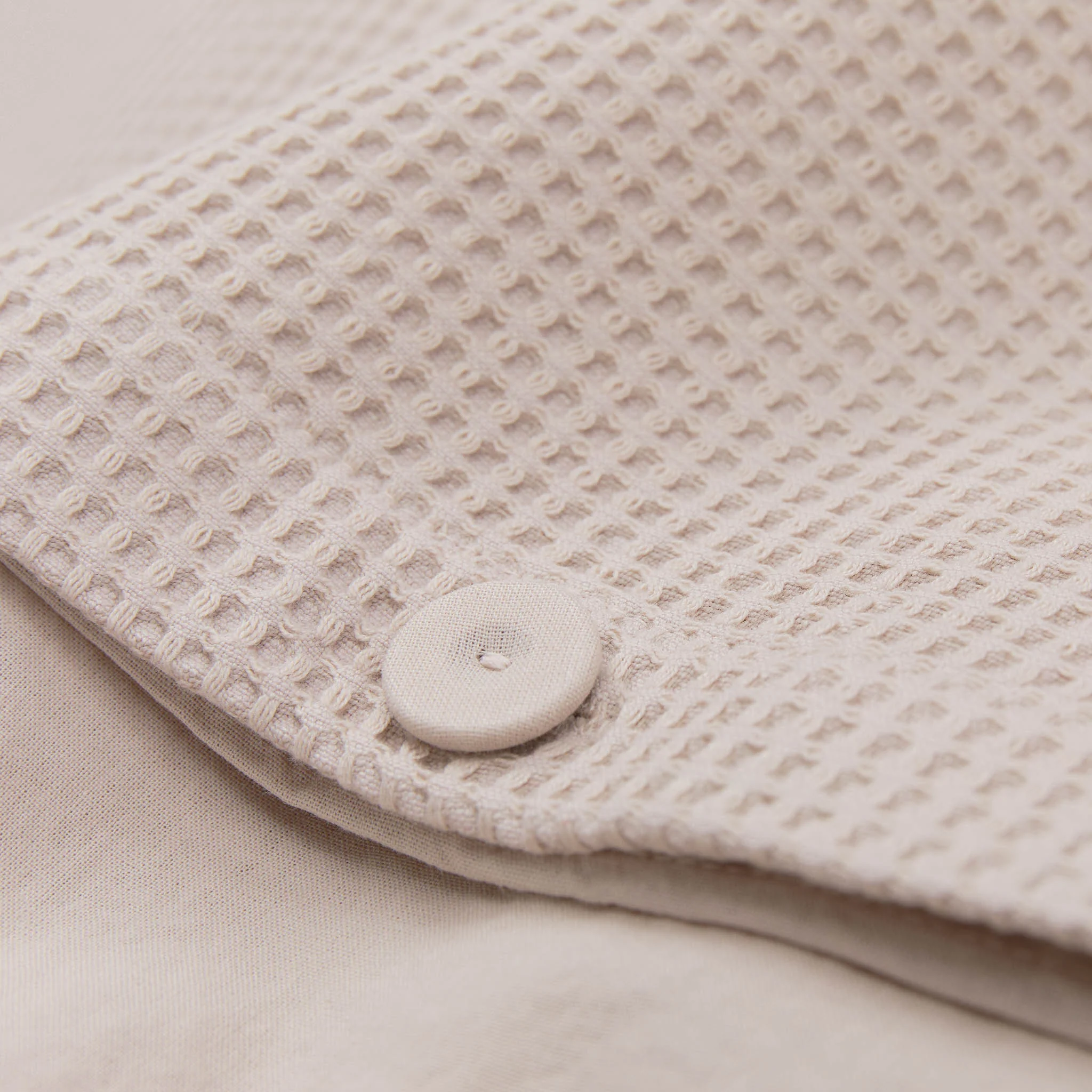 Waffel-Bettwsche Alvelos [Natur]