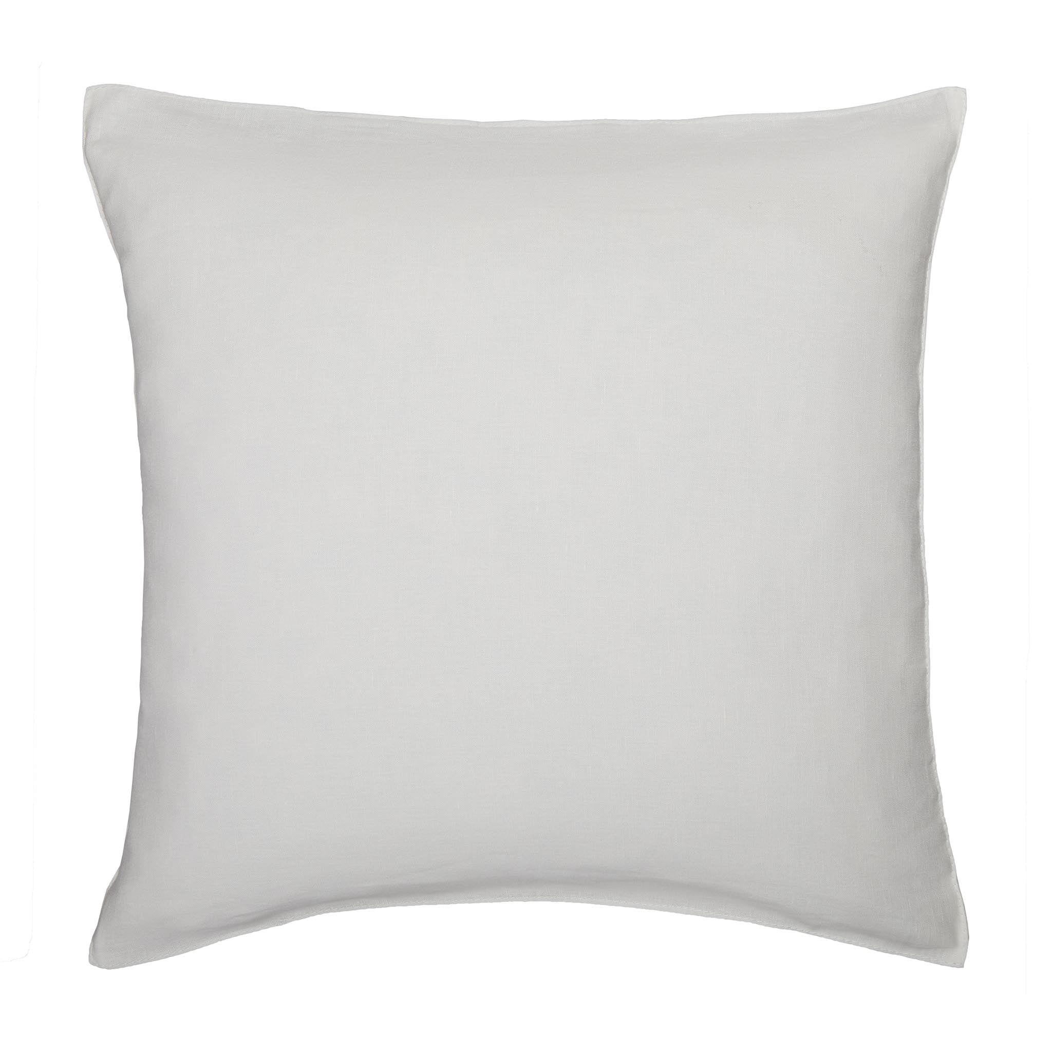 Leinen-Baumwoll-Kissenhülle Tolosa [Wei]