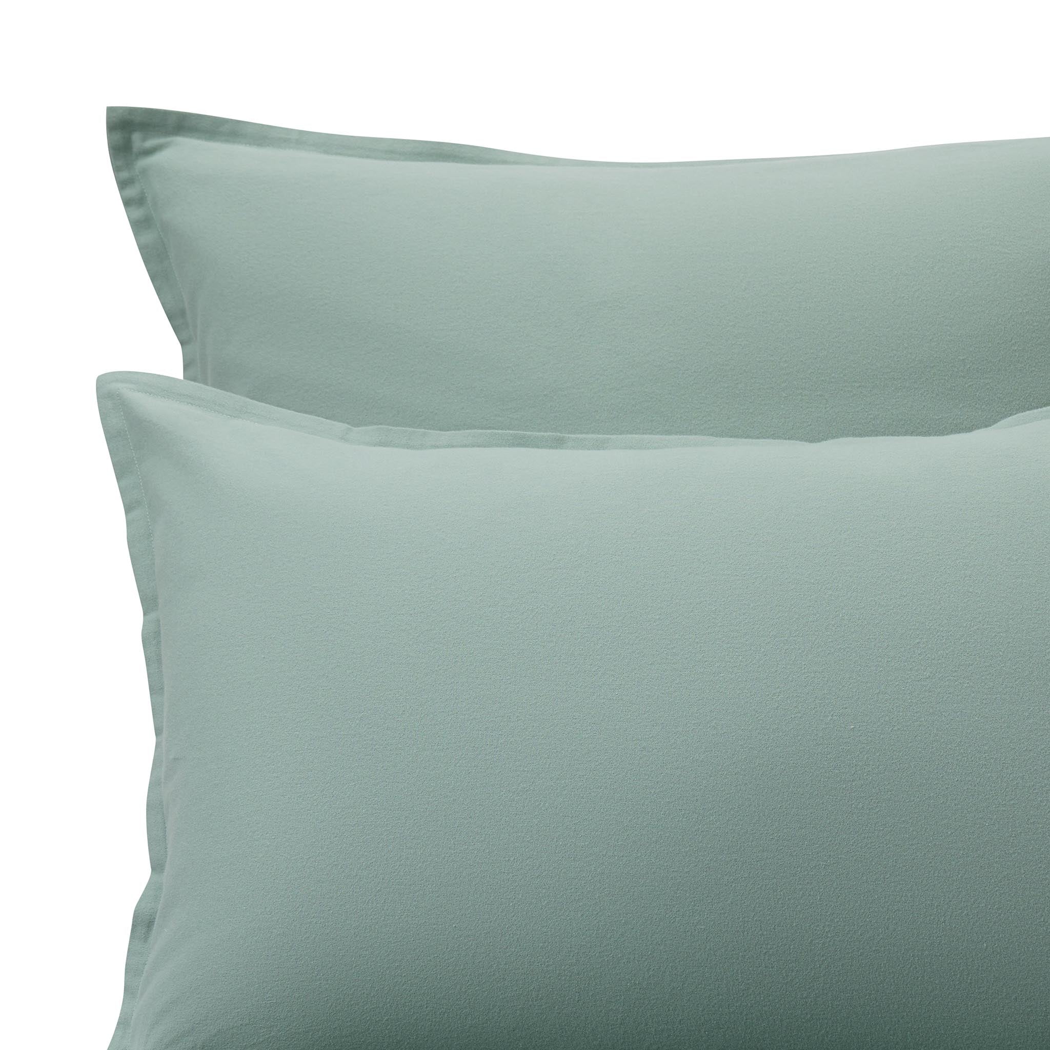 Flanell-Bettwsche Moreira [Salbeigrün]