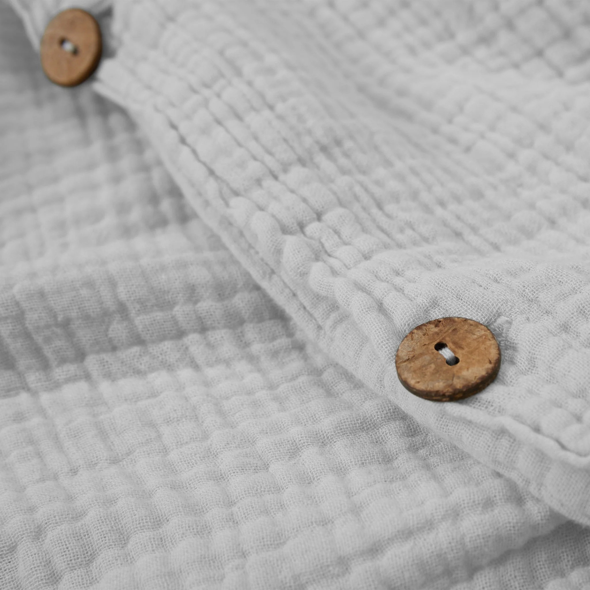 Musselin-Bettwsche-Set Trofa [Hellgrau]