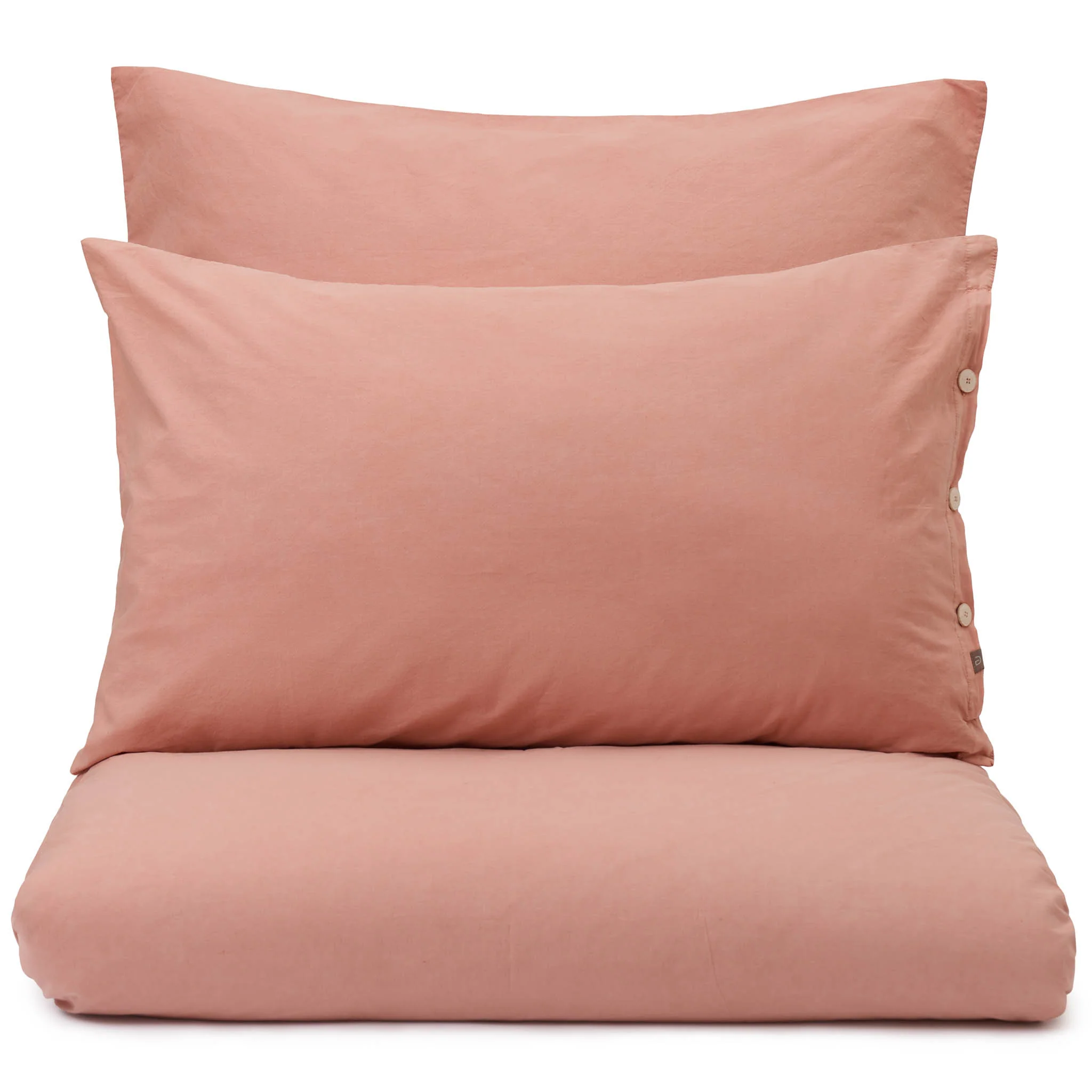 Bio-Baumwoll-Bettwsche Evora [Altrosa]