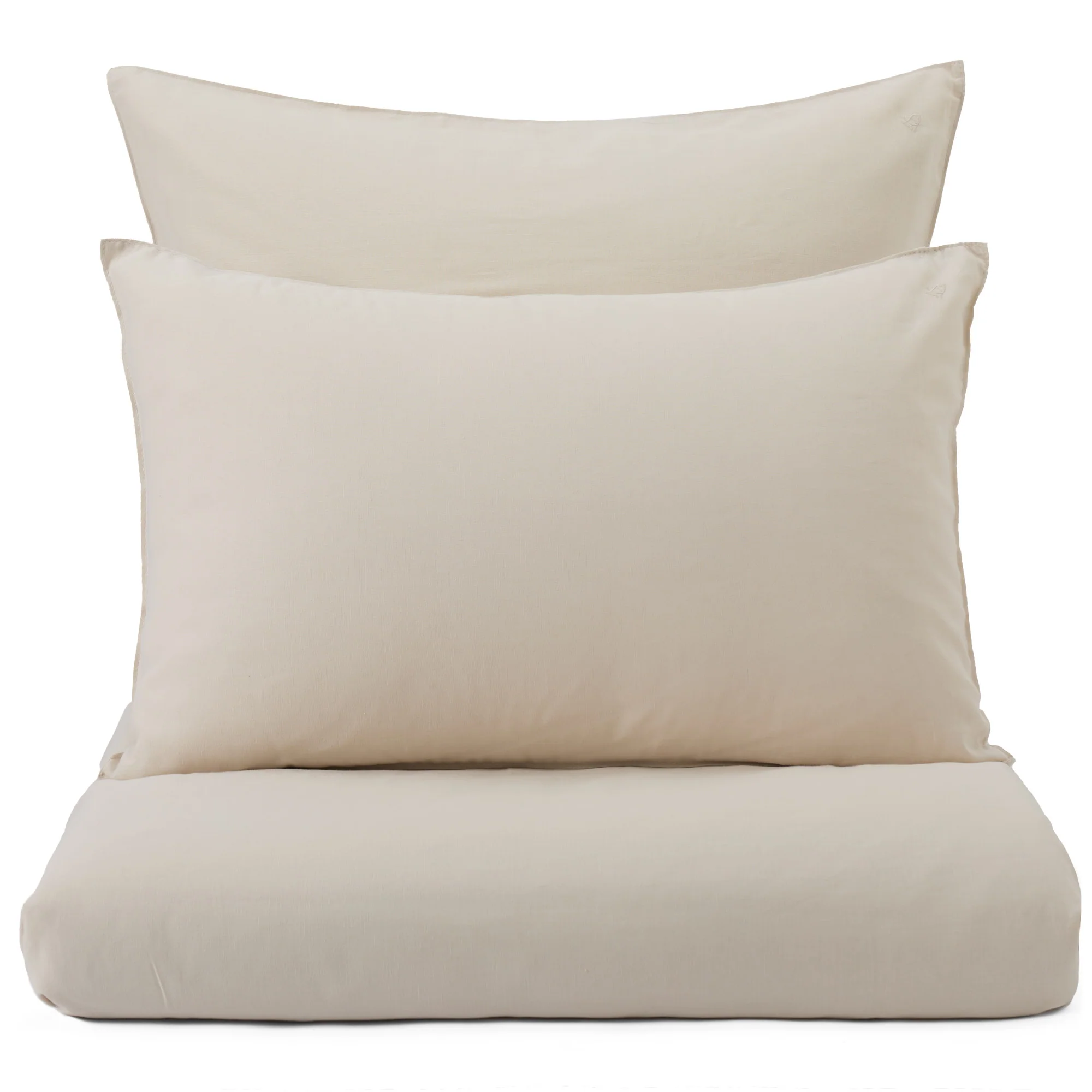 Hanf-Baumwoll-Bettwsche-Set Serena [Hellbeige]