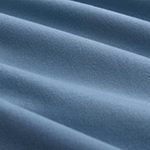 Flanell-Bettwsche Telhado [Dunkles Nebelblau]