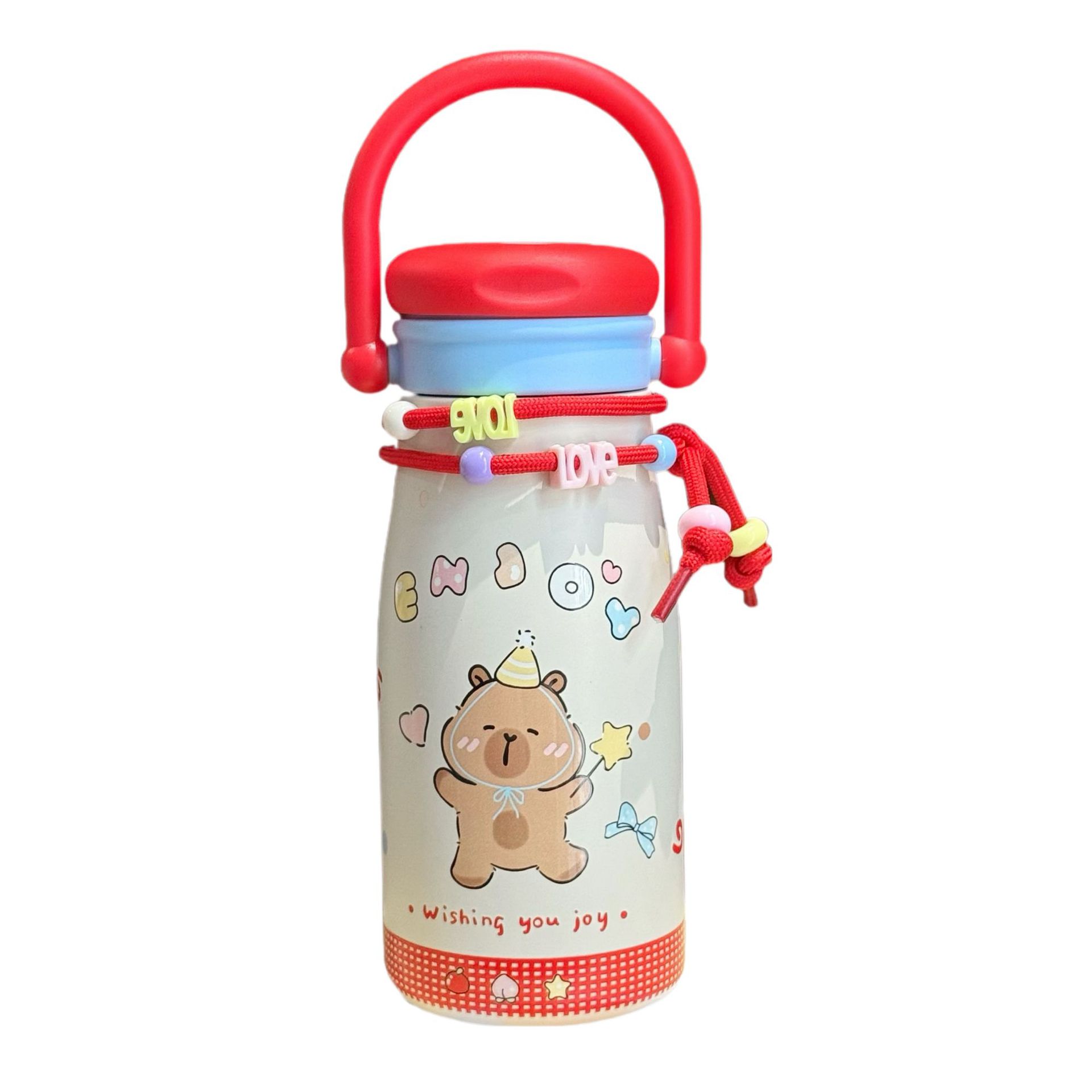 Bear Pattern Water Bottle