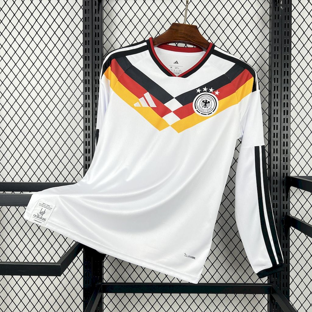 Mens Germany 2026 World Cup Home Long Sleeve Jersey - Jersey District