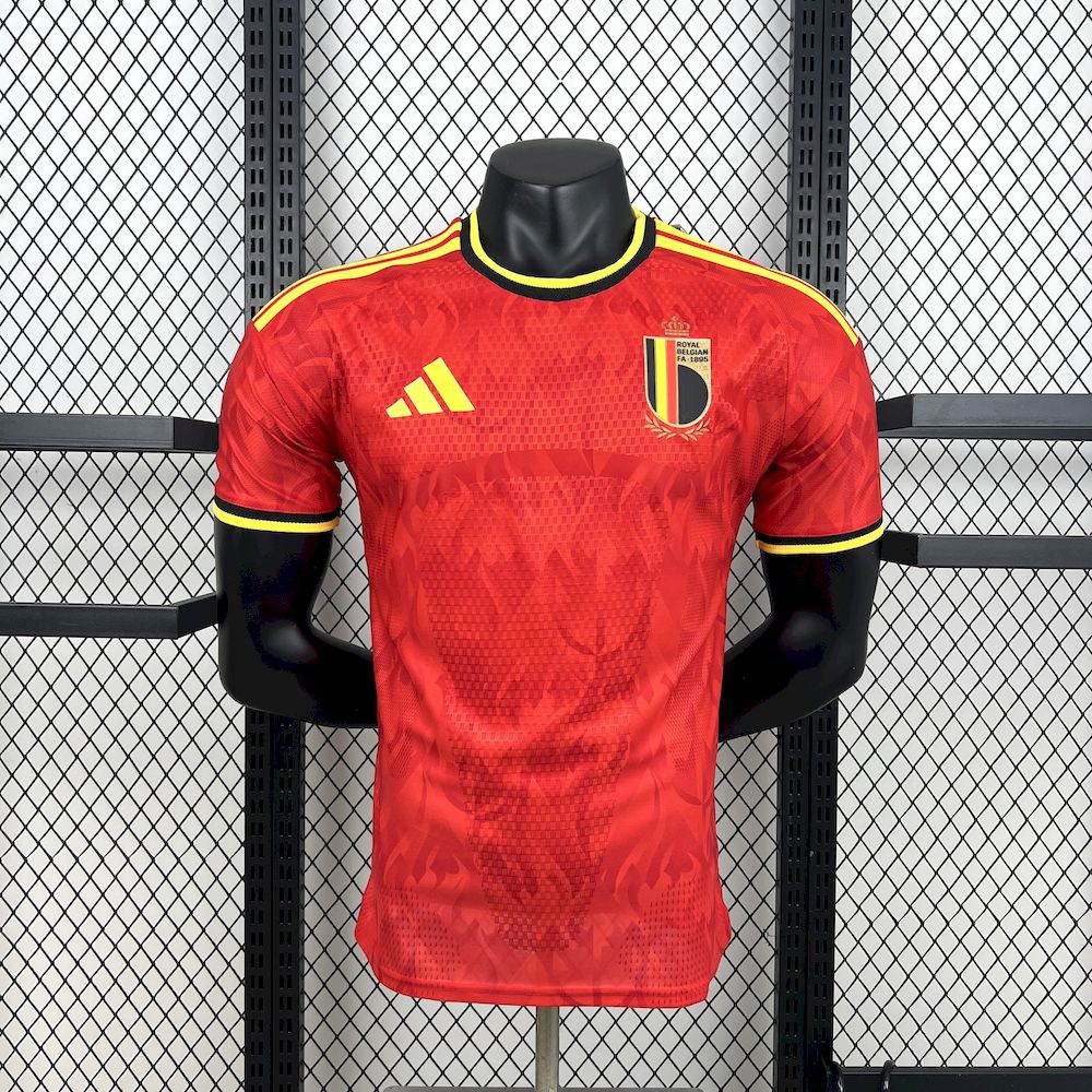 Mens Belgium 2026 World Cup Home Jersey Player Version - Jersey District