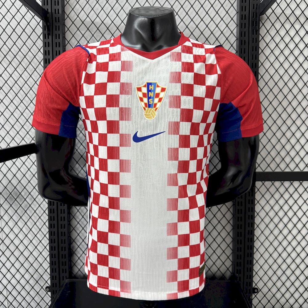 Mens Croatia 2026 Home Jersey Player Version - Jersey District