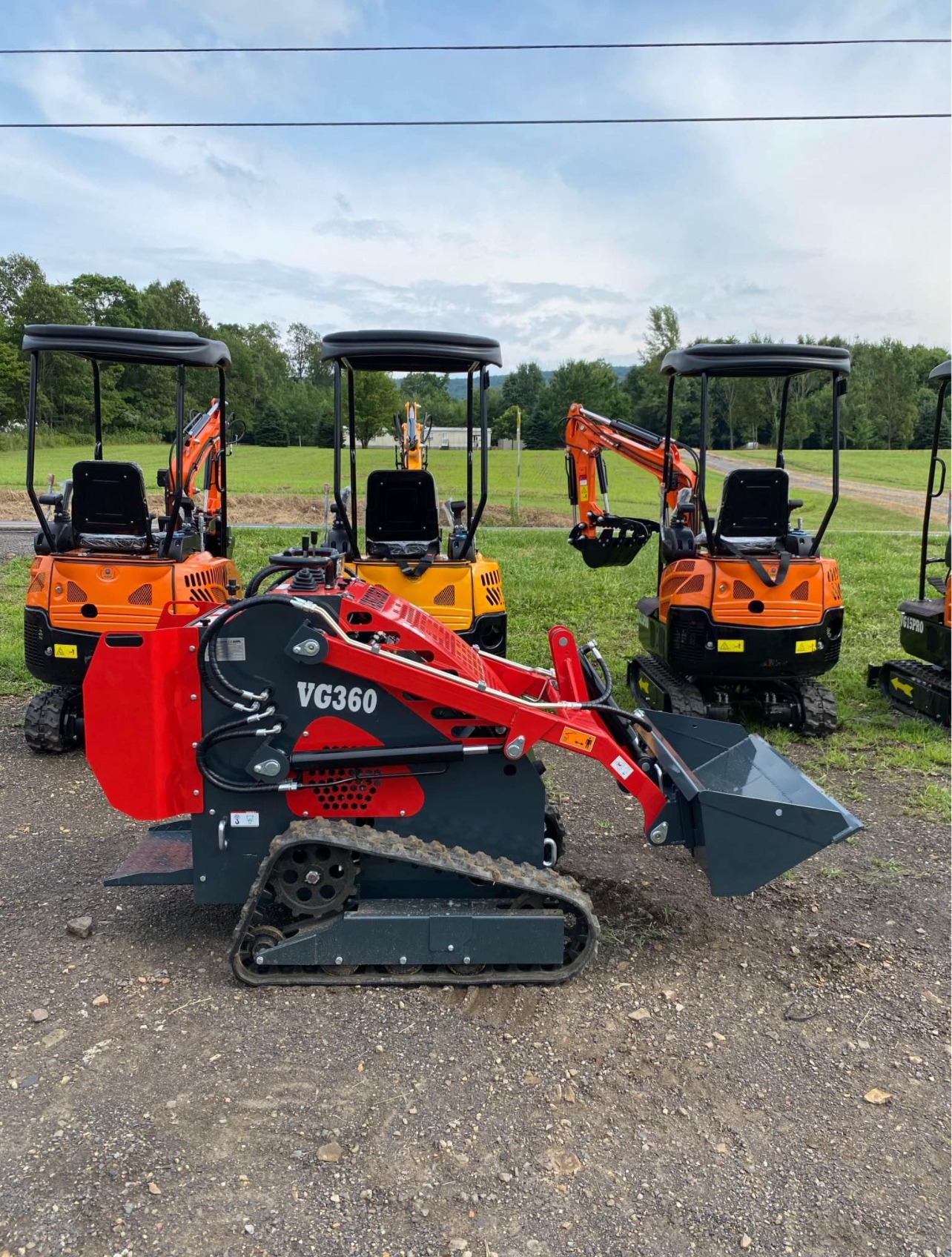 Mini Skid Steer VG360 13.5hp Briggs Engine