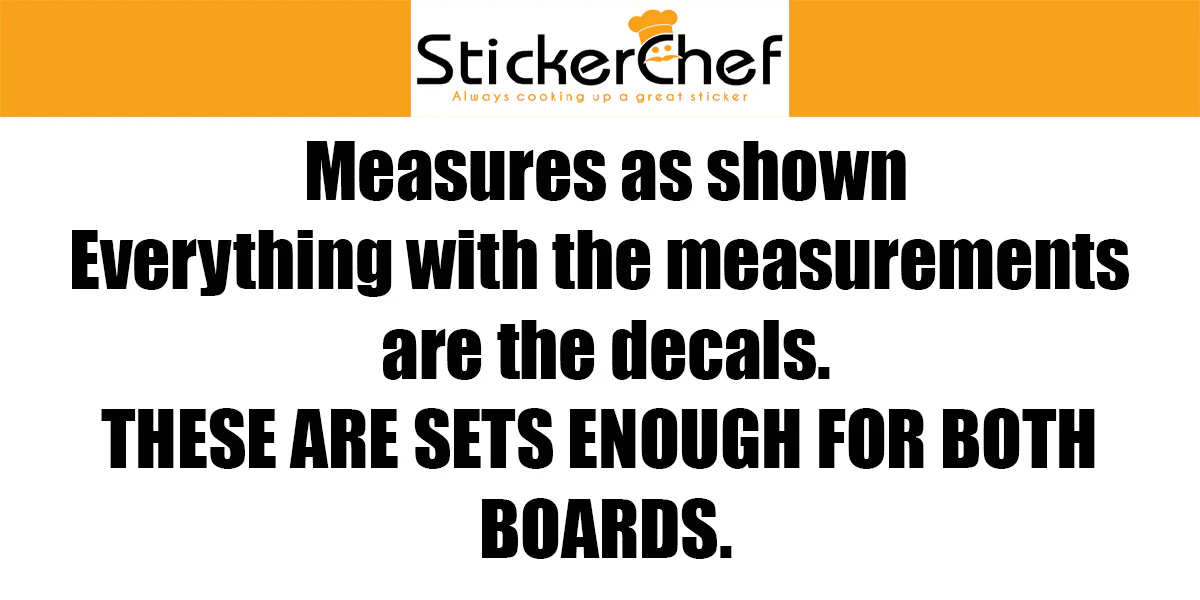 Surfboard Vinyl Decal Sticker with Hibiscus Flowers for Cornhole Boards