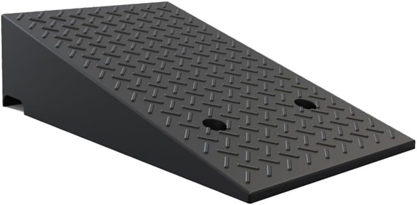 Portable Vehicle ramp Heavy Duty Threshold Ramps Driveway Curb Ramps Rubber Loading Ramps. Maintenance ramp(20cm)