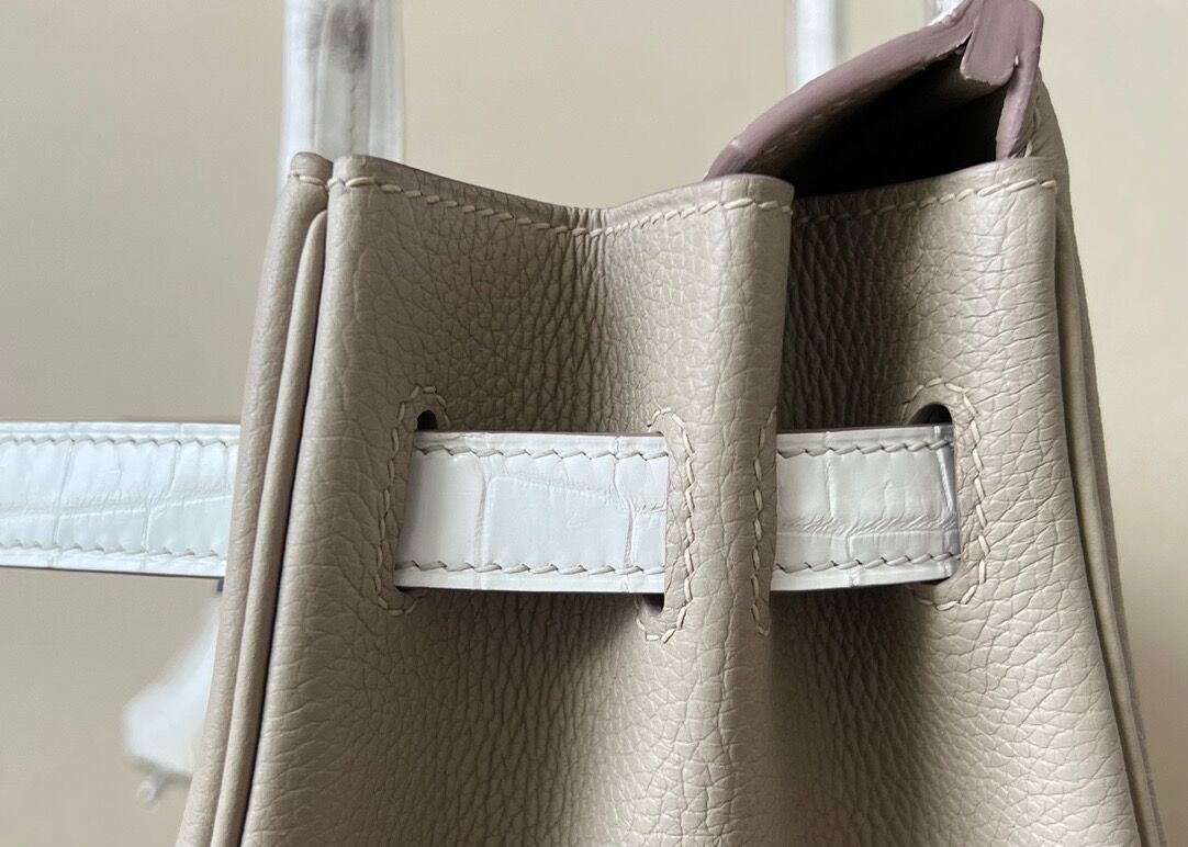 Birkin 30 TOGO crocodile skin