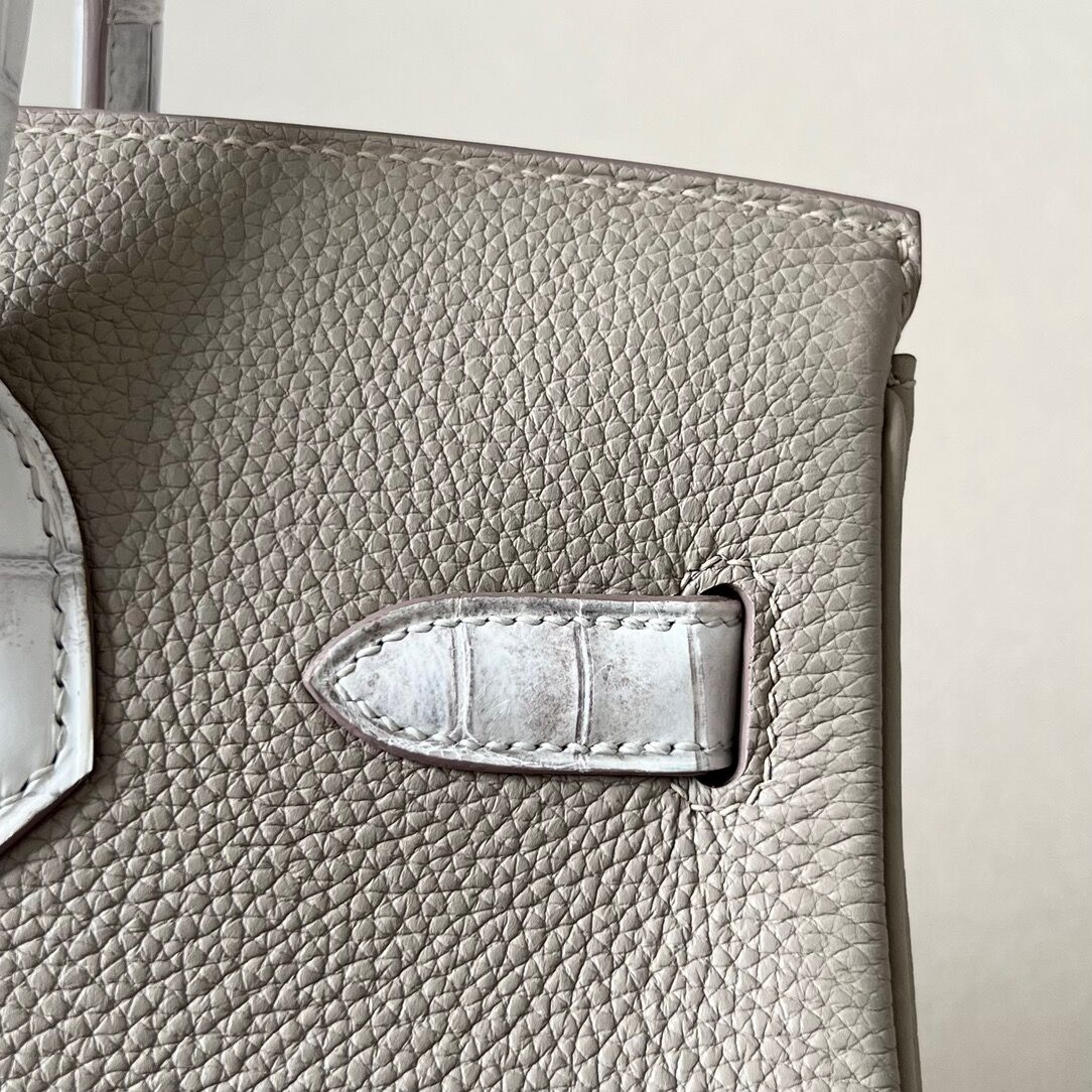 Birkin 30 TOGO crocodile skin