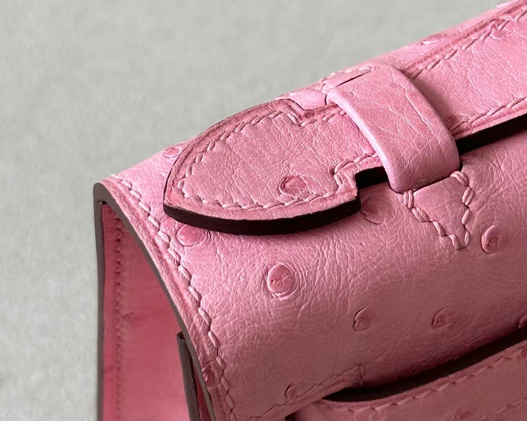 Kelly1 Mini 22 South African ostrich skin