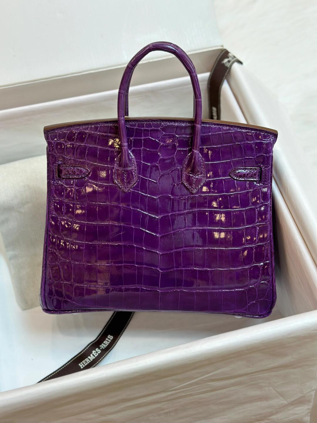 Birkin 25-30cm crocodile leather