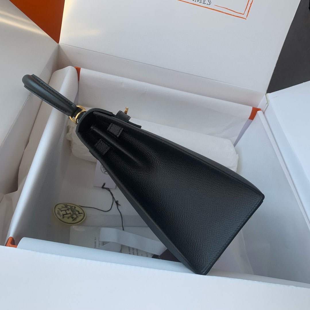 Kelly 25-28 custom calfskin Epsom