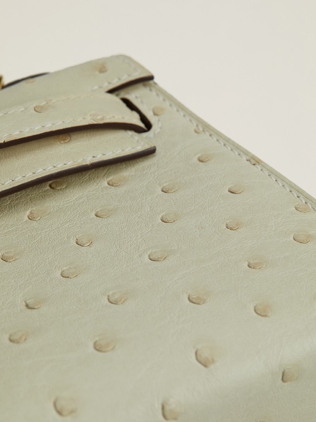 Kelly2 Mini 19 South African ostrich skin