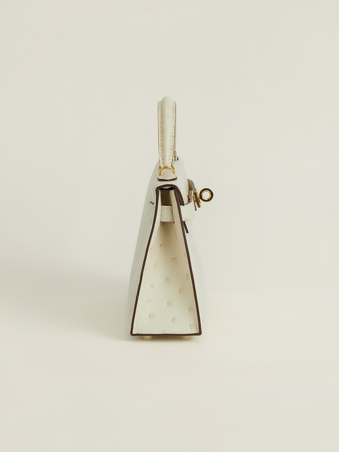 Kelly2 Mini 19 South African ostrich skin