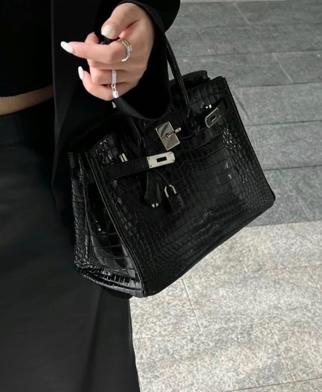 Advanced customization Birkin 25-30 crocodile skin
