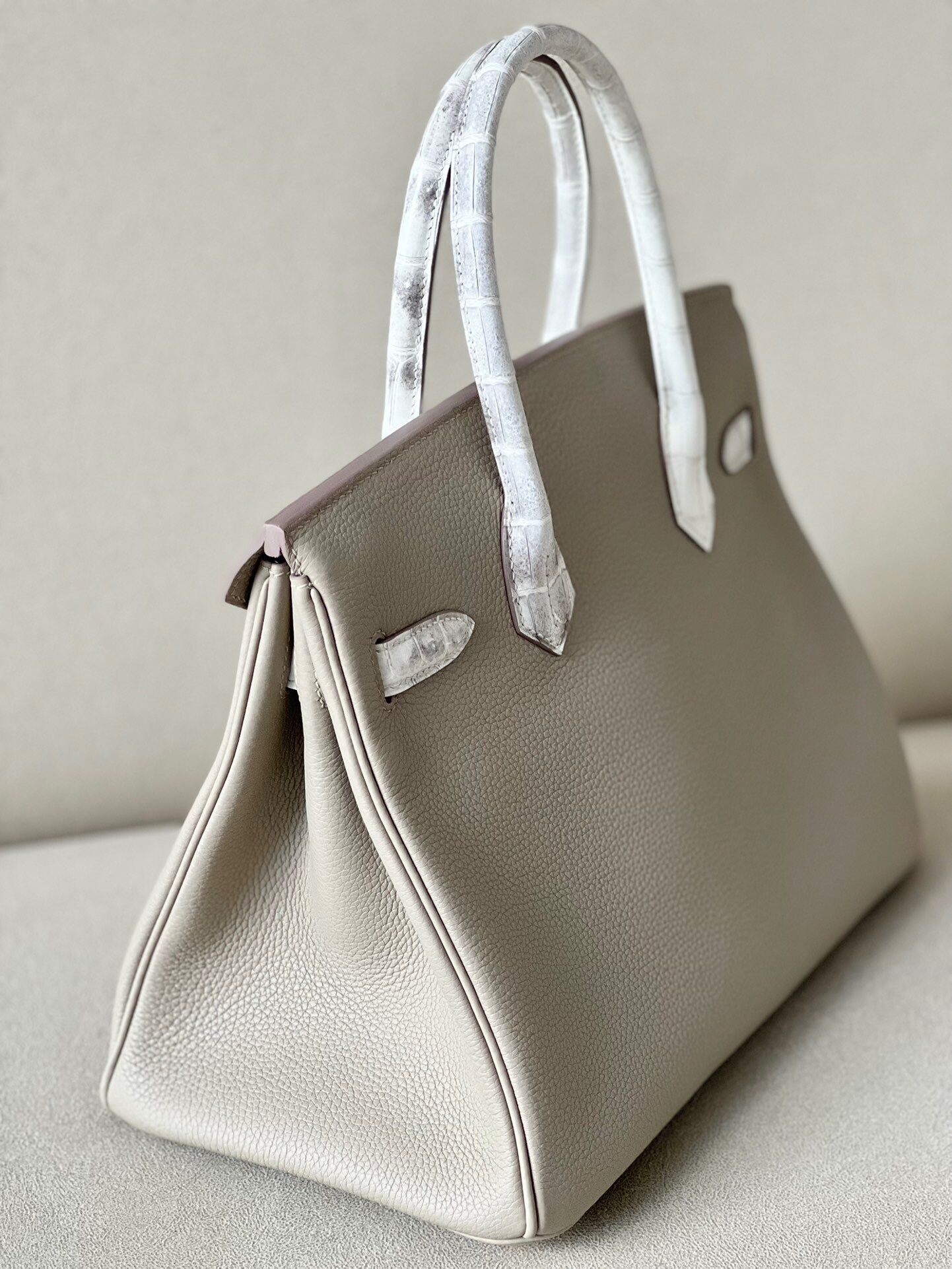 Birkin 30 TOGO crocodile skin