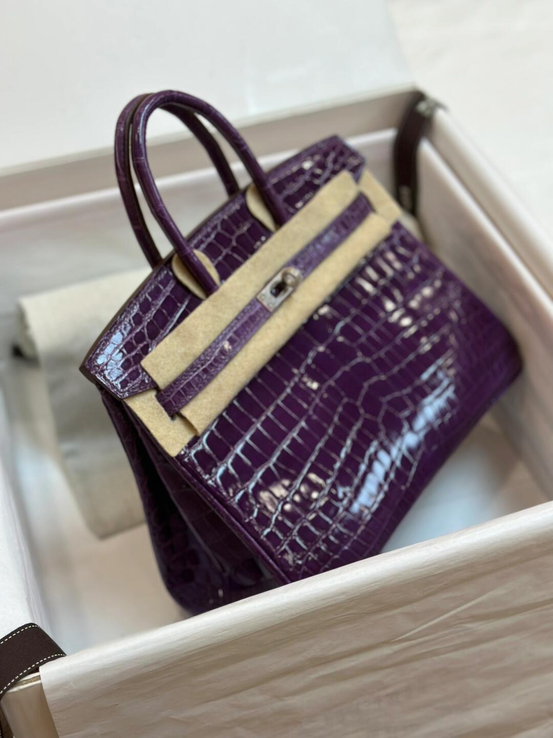 Birkin 25-30cm crocodile leather