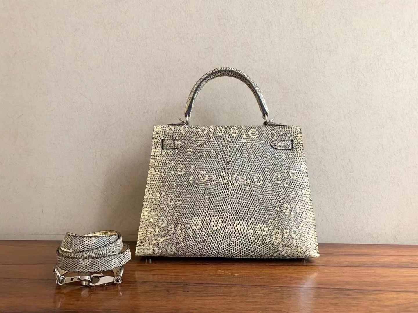 Advanced customization Kelly 25 Lizard skin