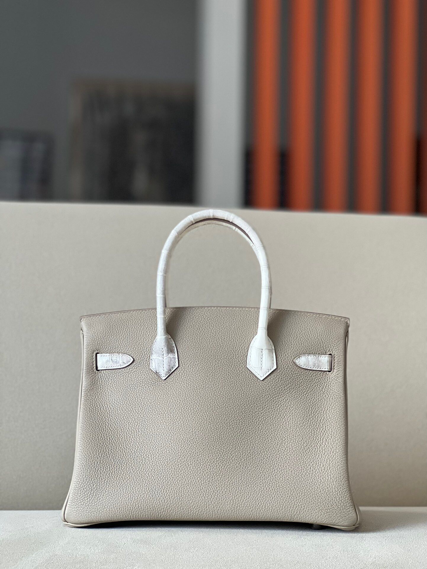 Birkin 30 TOGO crocodile skin