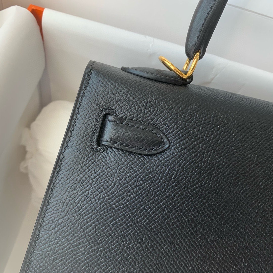 Kelly 25-28 custom calfskin Epsom