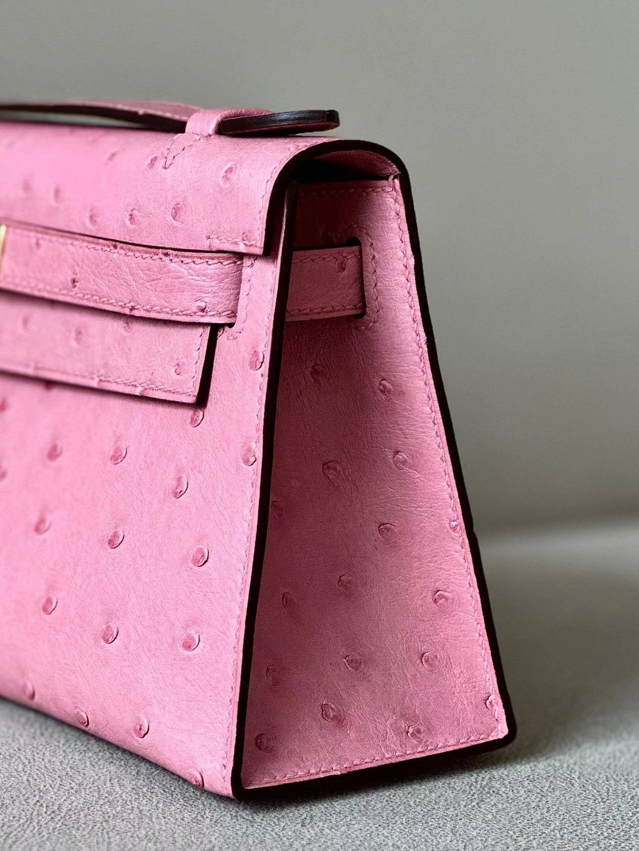 Kelly1 Mini 22 South African ostrich skin