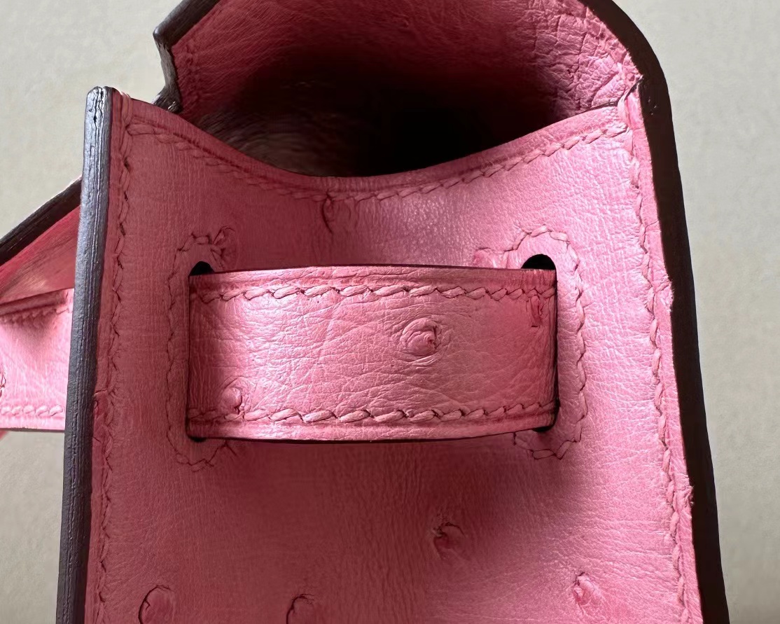 Kelly1 Mini 22 South African ostrich skin