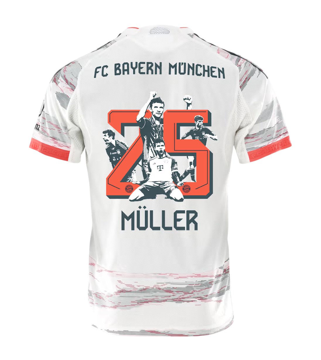 Camiseta Bayern Múnich 25/26 2ª equipación edición homenaje Müller - NewNow
