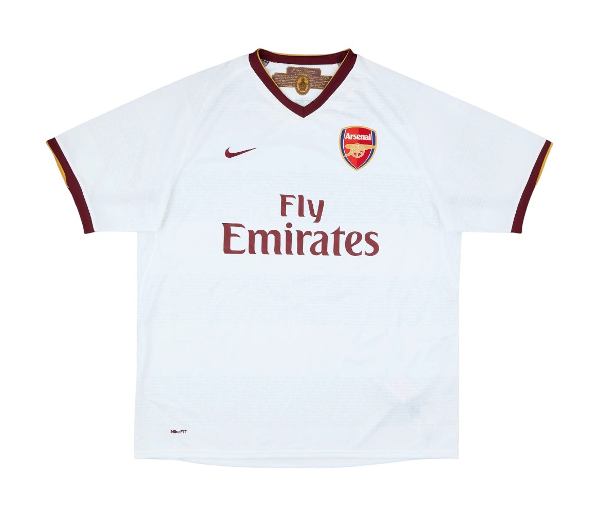 Camiseta Retro Arsenal 07/08 2ª equipación - NewNow
