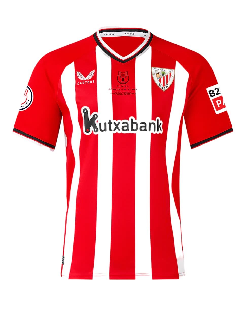Camiseta Athletic Club 23/24 1ª equipación Final Copa del Rey - NewNow