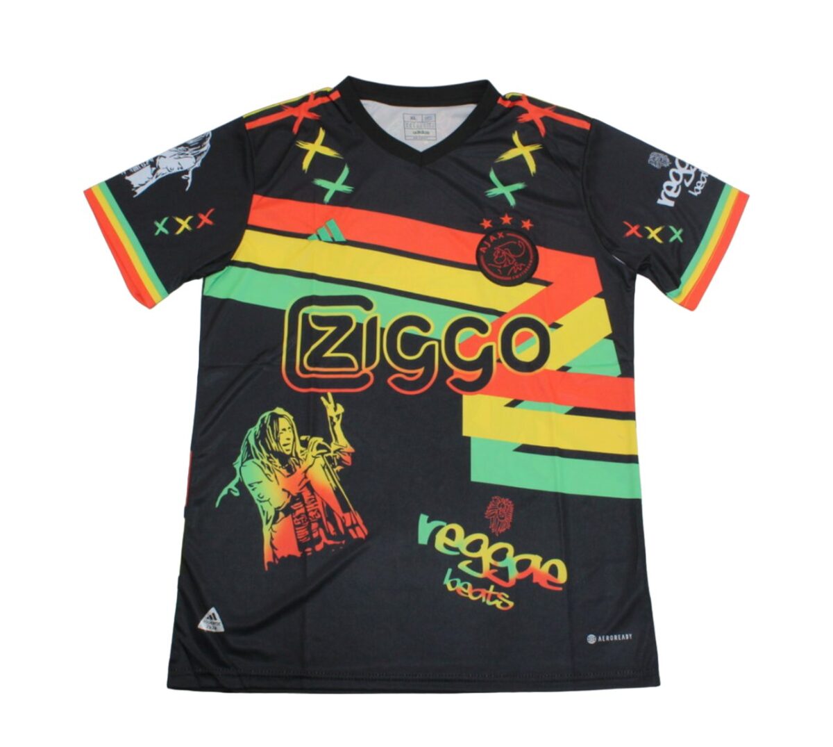 Concepto camiseta Ajax x Bob Marley 23/24 - NewNow