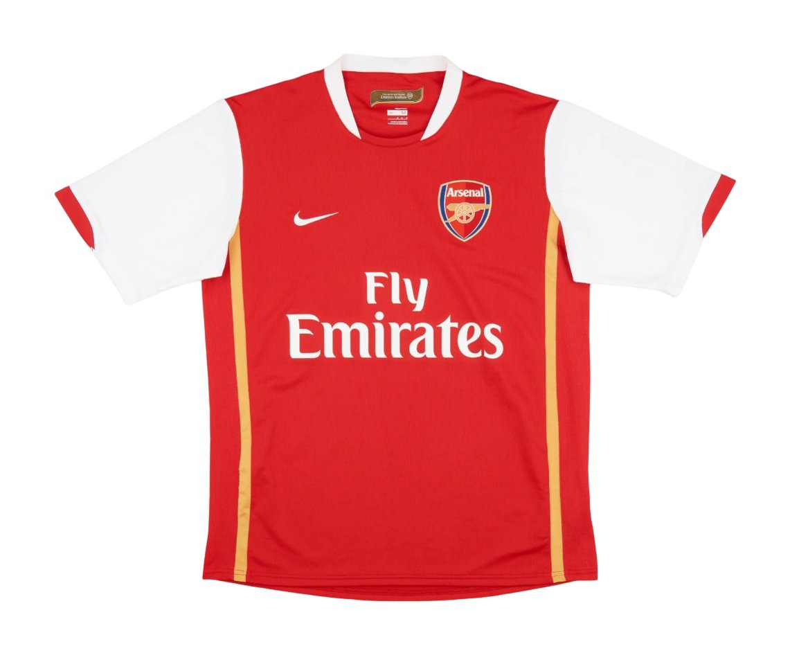 Camiseta Retro Arsenal 06/07 1ª equipación - NewNow