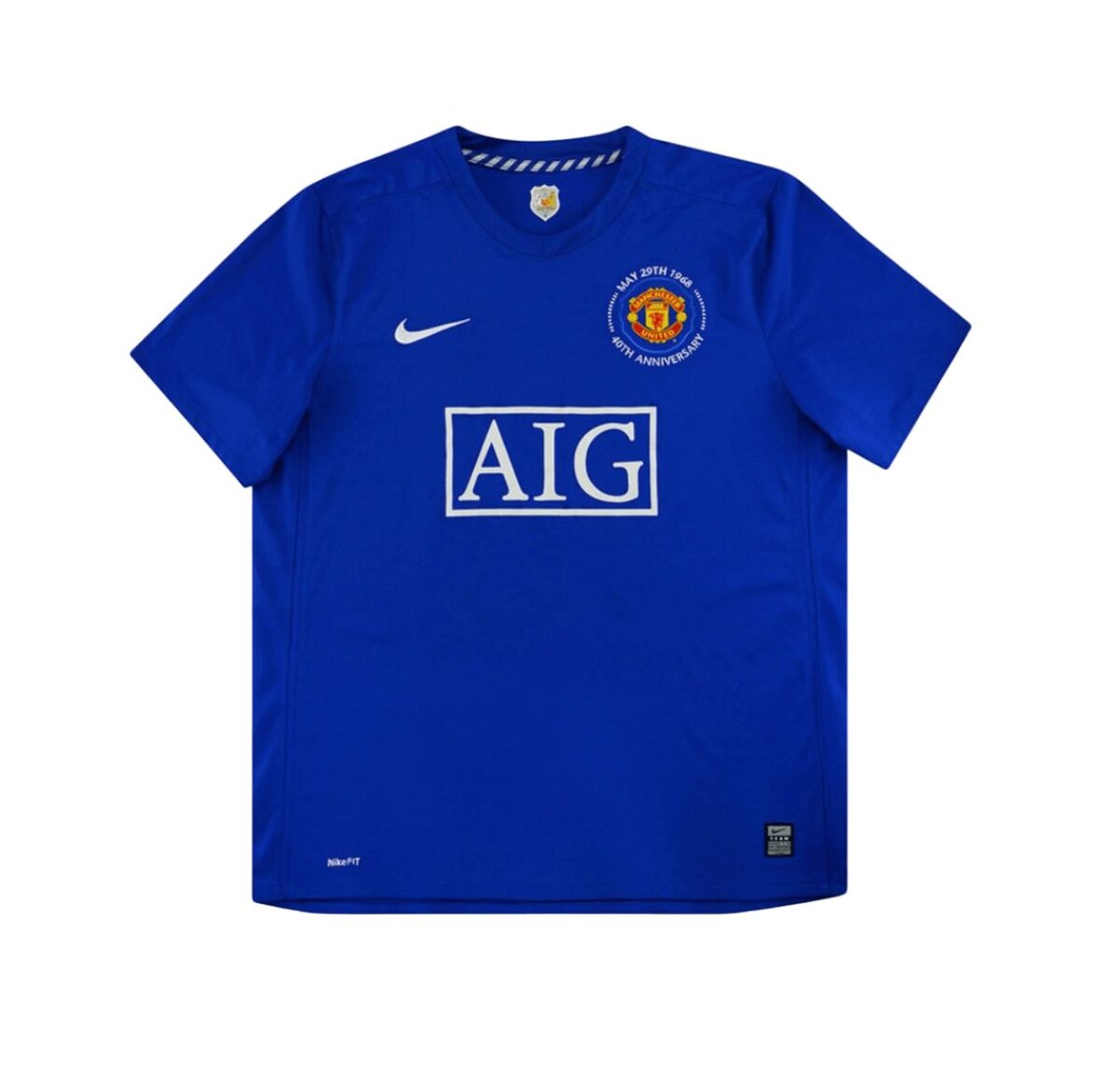 Camiseta retro Manchester United 08/09 2ª equipación manga corta - NewNow
